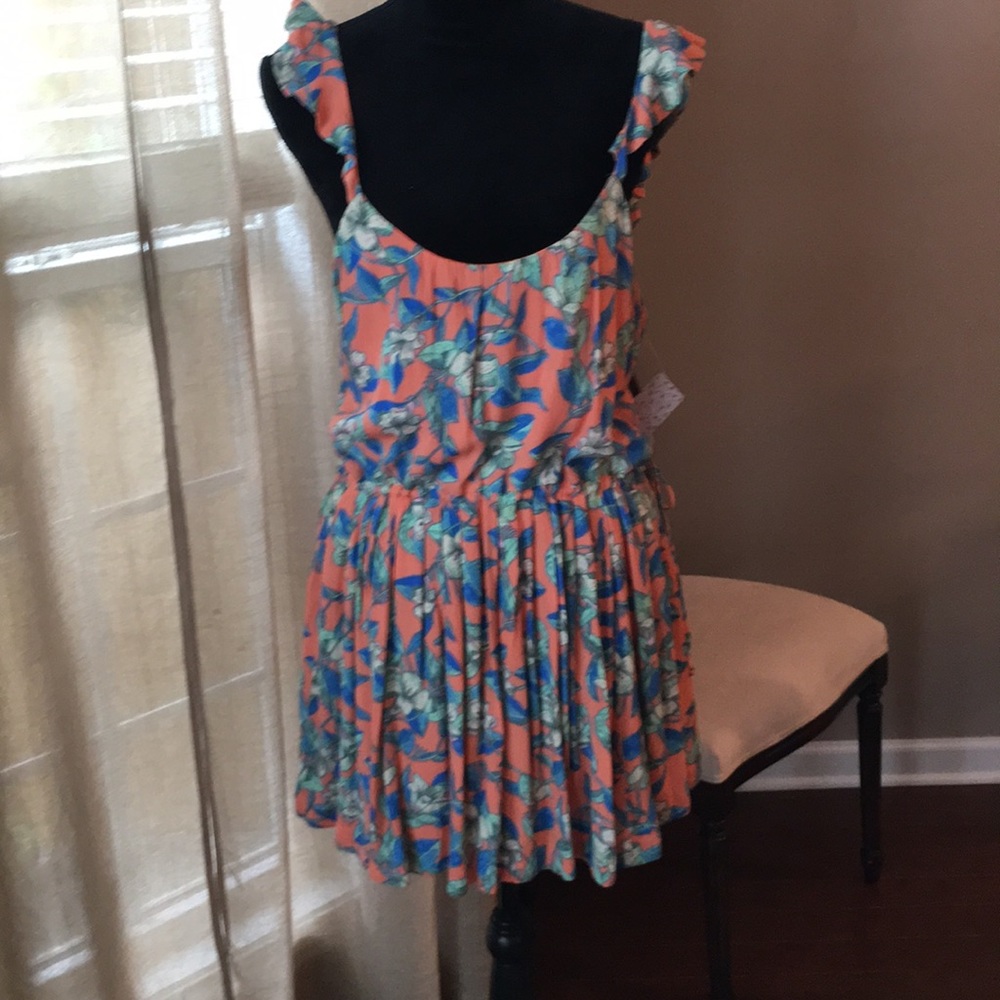 NWT Free People Printed Mini Dress - Size S/P!